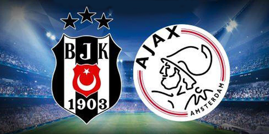 Beşiktaş, Ajax'a 2-0 mağlup oldu.