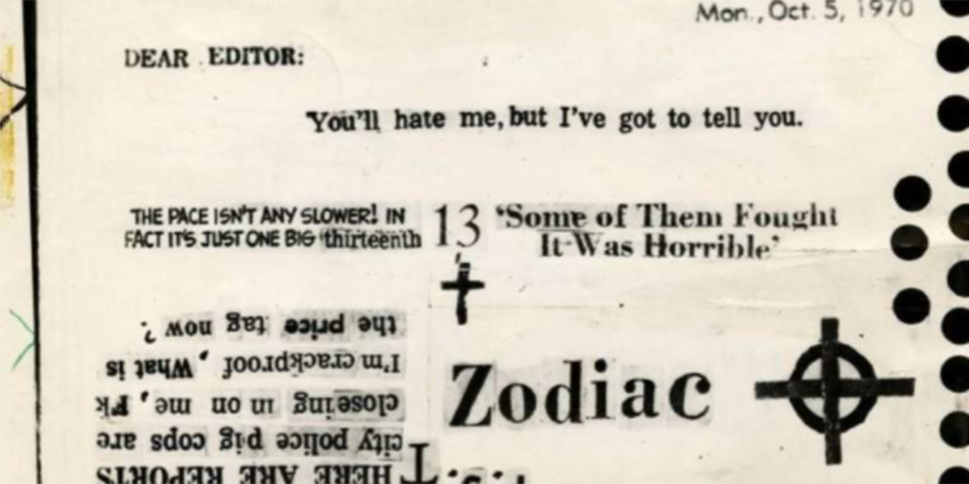 'Zodiac Katili'nin kimliği belli oldu