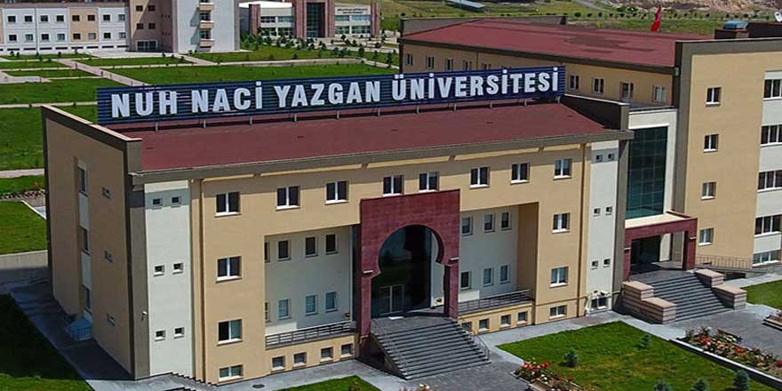 Nuh Naci Yazgan Üniversitesi Araştırma Görevlisi alıyor
