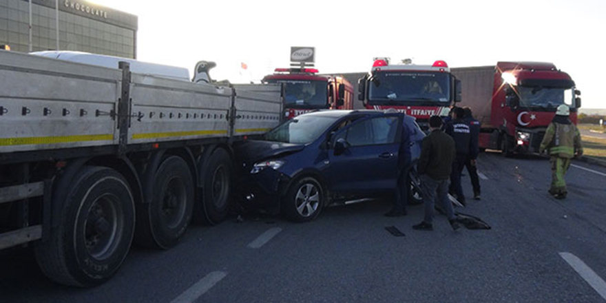 Silivri'de aynı günde 3 ayrı trafik kazası