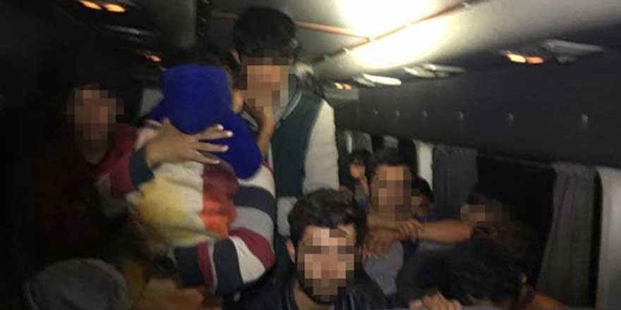 Kocaeli'de 40 kaçak göçmen yakalandı
