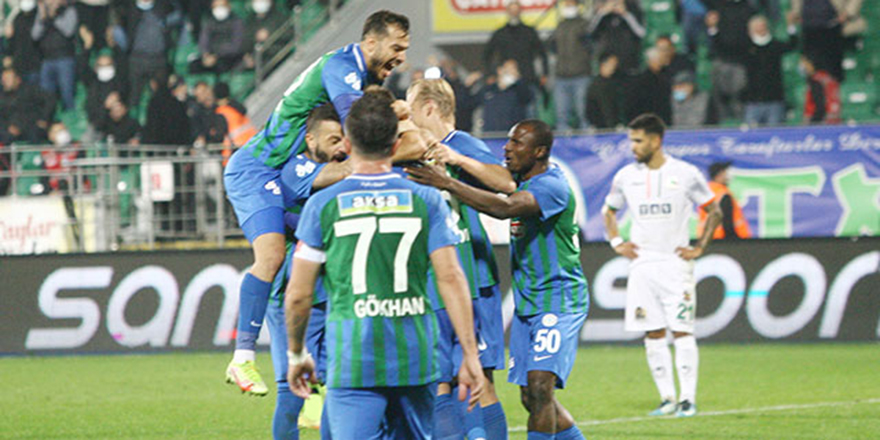 Çaykur Rizespor - Aytemiz Alanyaspor: 2-0