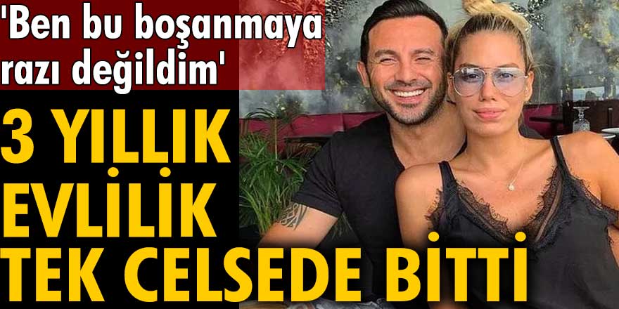 Ahmet Dursun ve Asena Demirbağ tek celsede boşandı