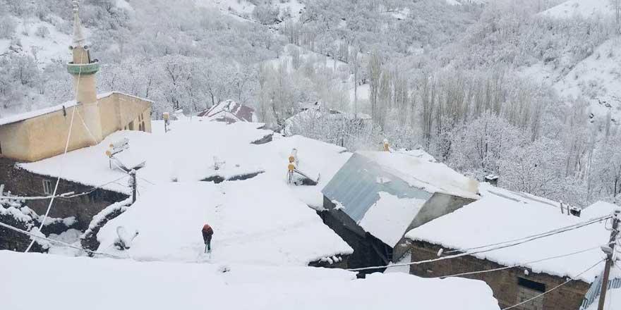 Van'da 83 yerleşim yeri, kardan kapandı