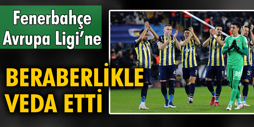 Fenerbahçe - Eintracht Frankfurt: 1-1