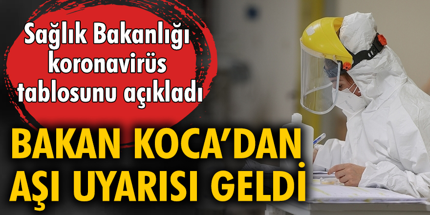 11 Aralık tarihli koronavirüs vakaları açıklandı