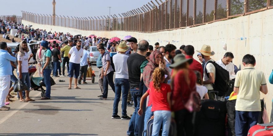 Bayram için ülkesine giden Suriyelilerin sayısı 7 bine ulaştı