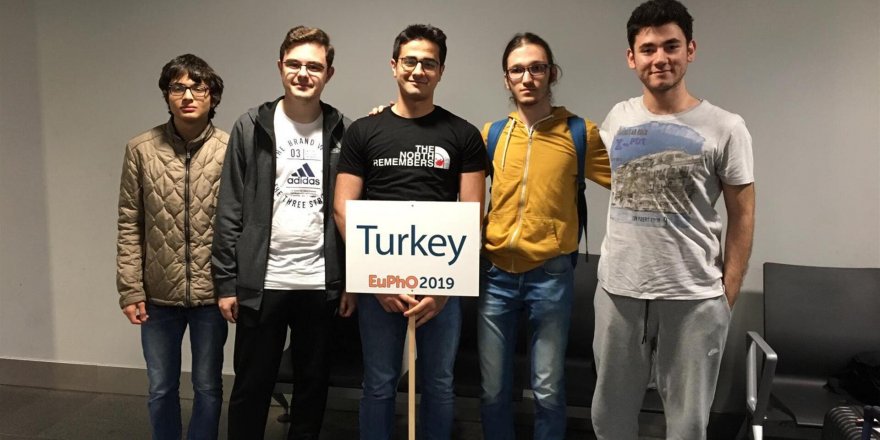 Türkiye Fizik Olimpiyat Takımı, Avrupa şampiyonu oldu