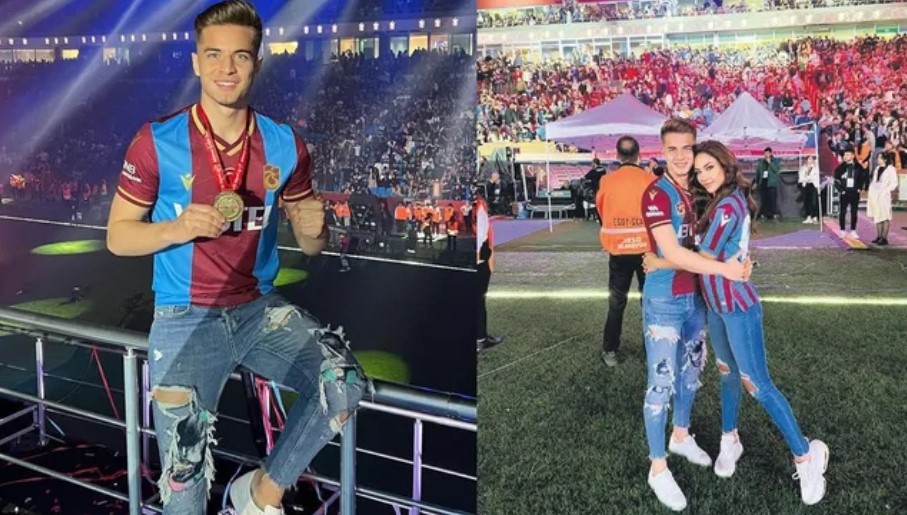 ﻿Elif Yılmaz, Trabzonsporlu sevgilisi Batuhan'ın çektiği fotoğrafları paylaştı