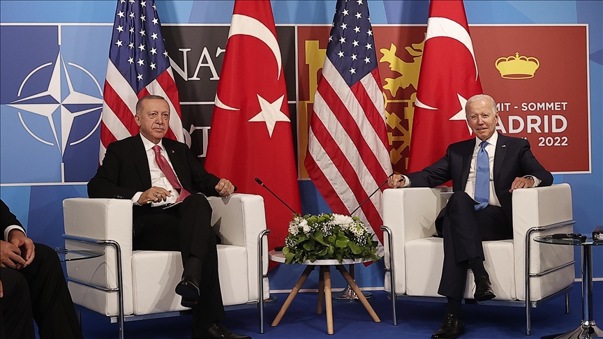  Cumhurbaşkanı Erdoğan-ABD Başkanı Biden görüşmesi sona erdi