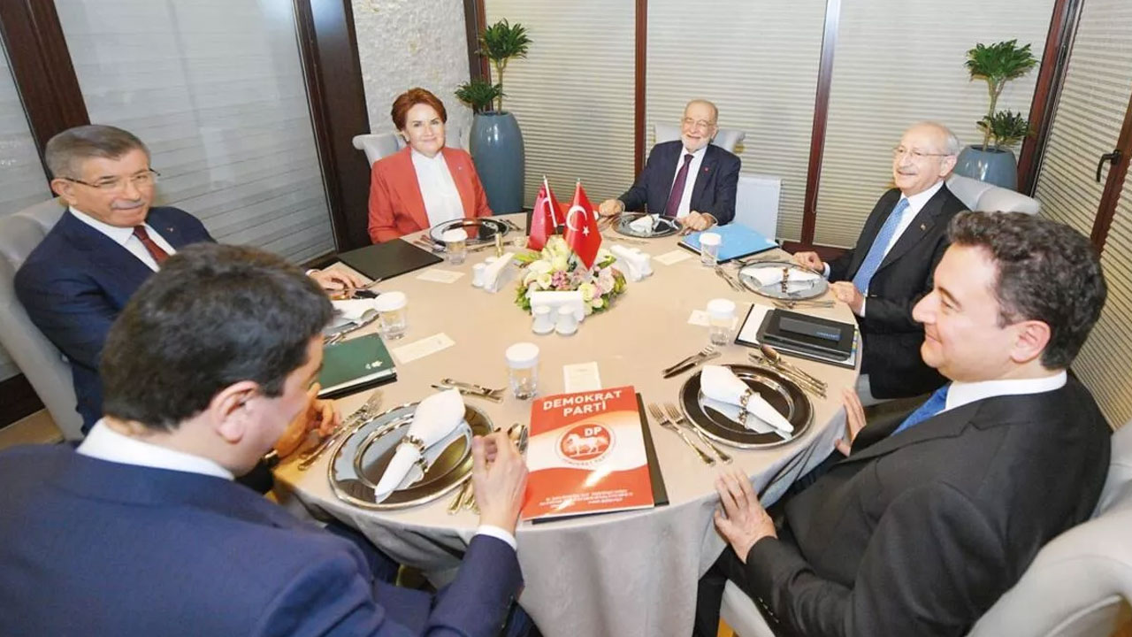 Altılı masada dev sorun çözüldü! İşte AKP ve MHP'yi yasa boğacak haber!