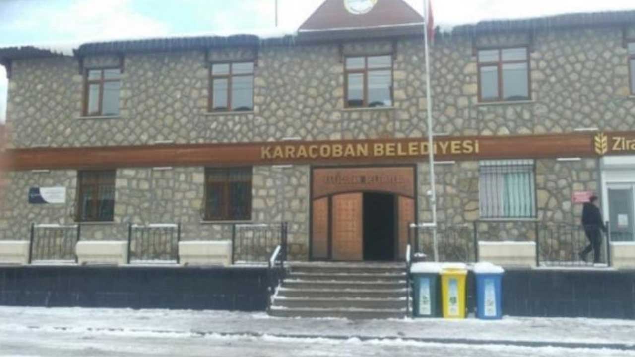 Erzurum Karaçoban Belediyesi 3 personel alacak