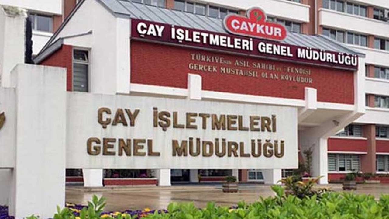 ÇAYKUR Çay İşletmeleri 630 işçi alacak