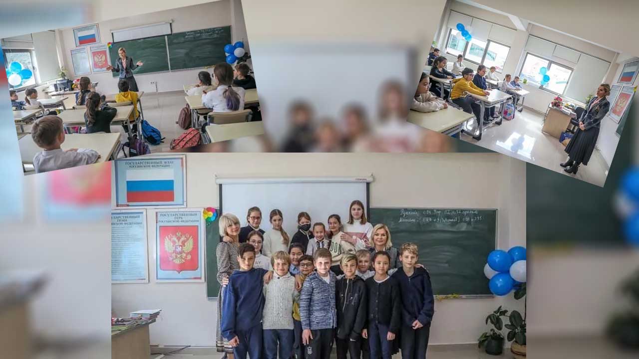 Barış dili sınıfı: Rus ve Ukraynalı öğrenciler bir arada eğitim alıyor