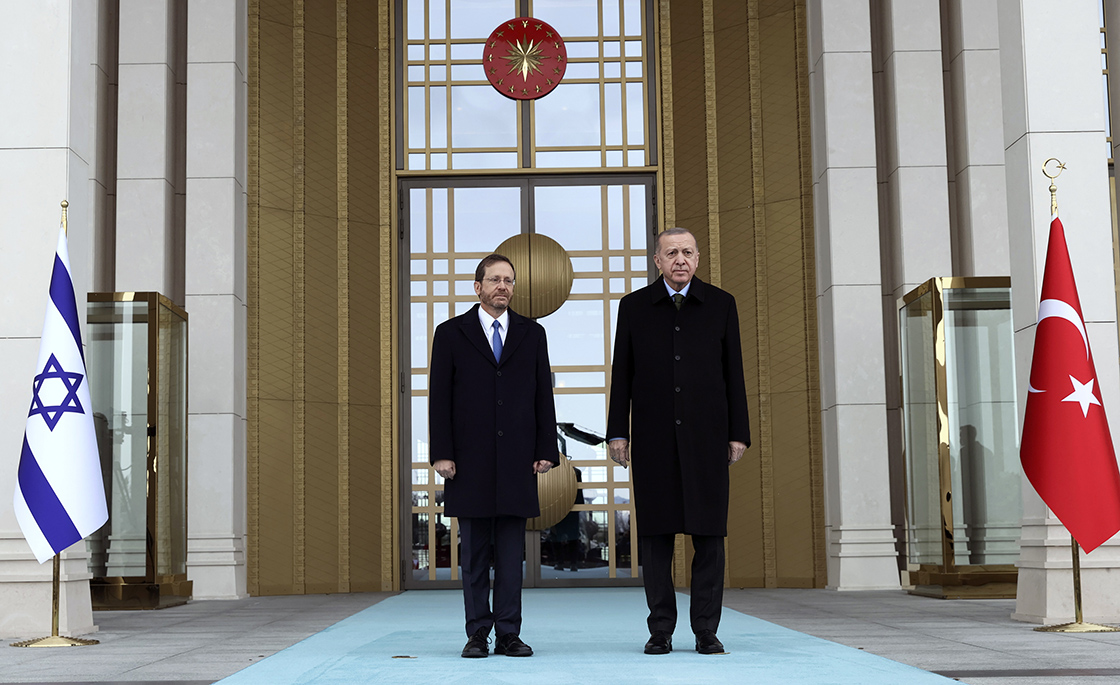 Erdoğan ve İsrailli mevkidaşı Herzog'tan işbirliği açıklaması