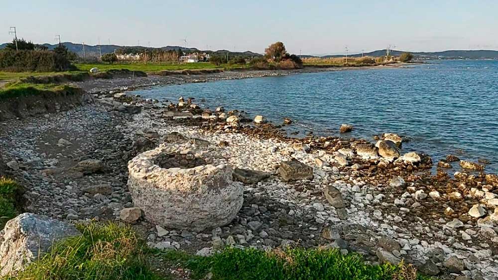 Datça’da 2 bin yıllık liman kalıntıları ortaya çıktı