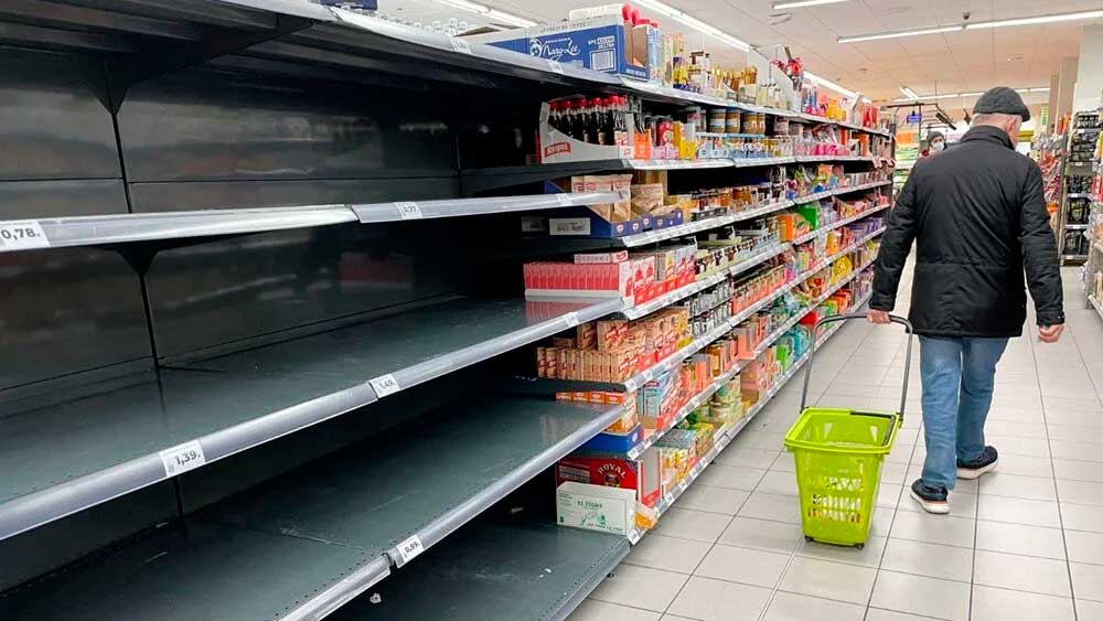 Gıda krizi derinleşiyor... Market rafları boşaldı