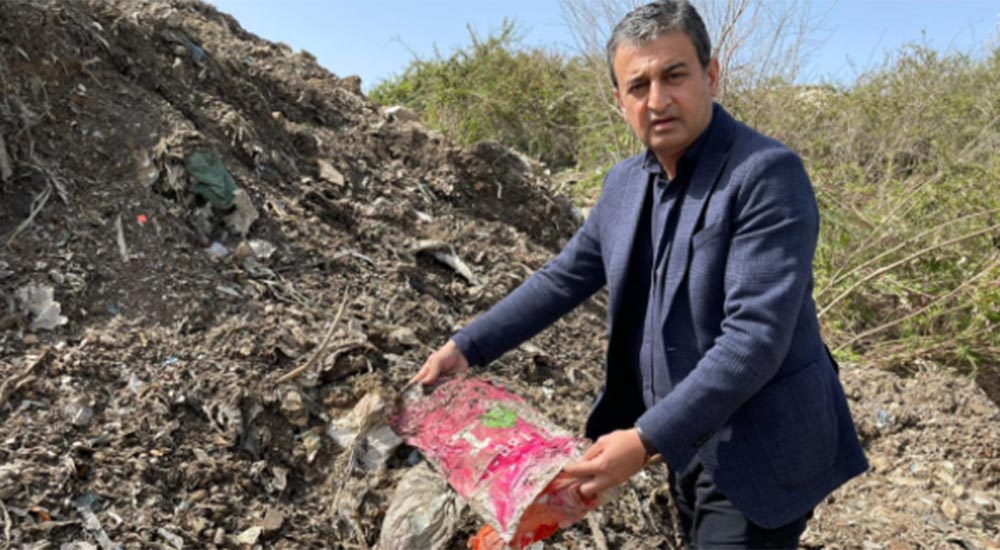 Bakan Kurum'un 'yok' dediği çöpleri CHP'li Bulut görüntüledi