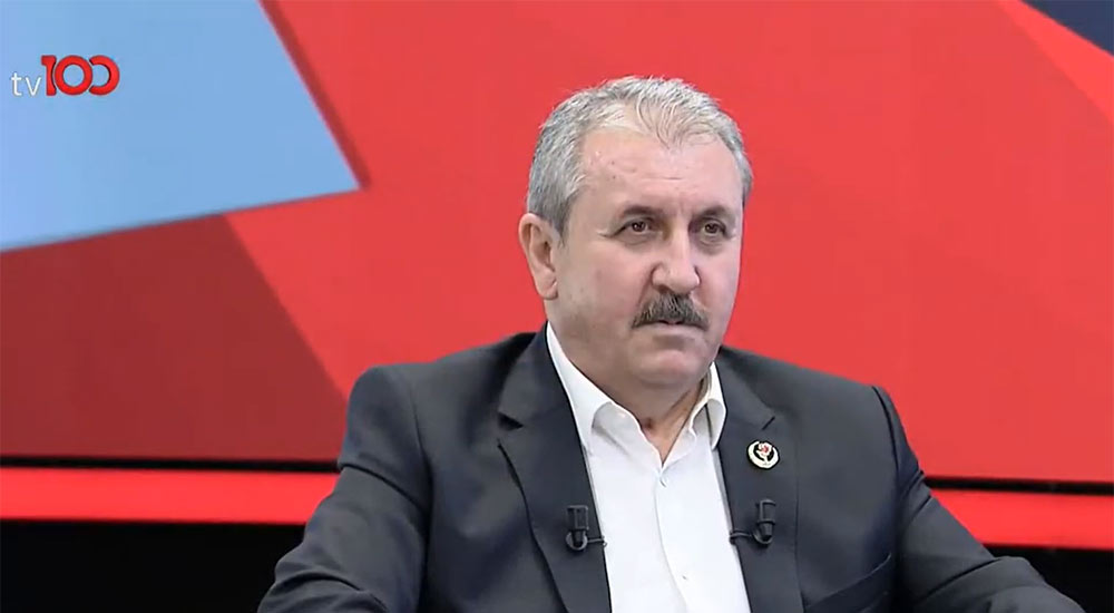 BBP Genel Başkanı Destici tv100'de gündeme dair açıklamalarda bulundu