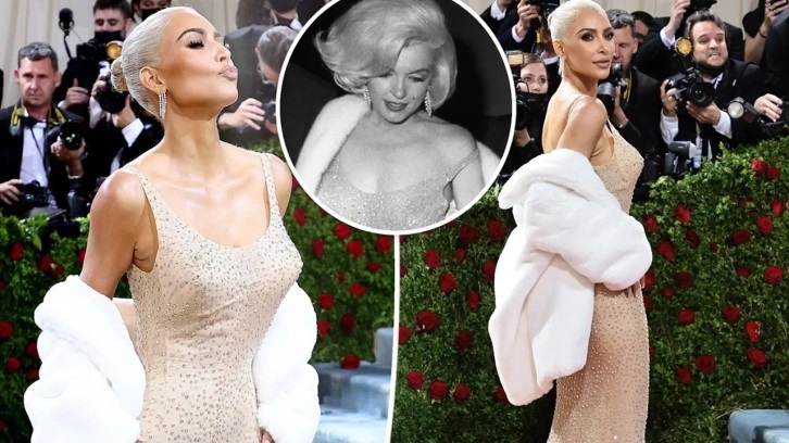 Marilyn Monroe'nun bir tutam saçını Kim Kardashian'a hediye ettiler