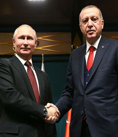 Putin ve Cumhurbaşkanı Erdoğan arasında önemli görüşme!