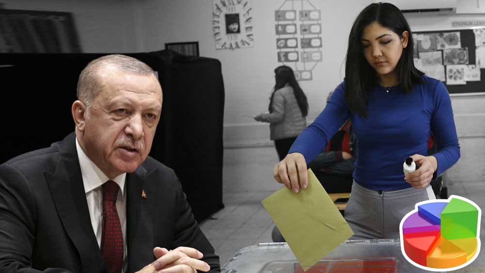 Bu anketten Erdoğan’a kötü haber! AKP’nin oyu TL’den hızlı düşüyor
