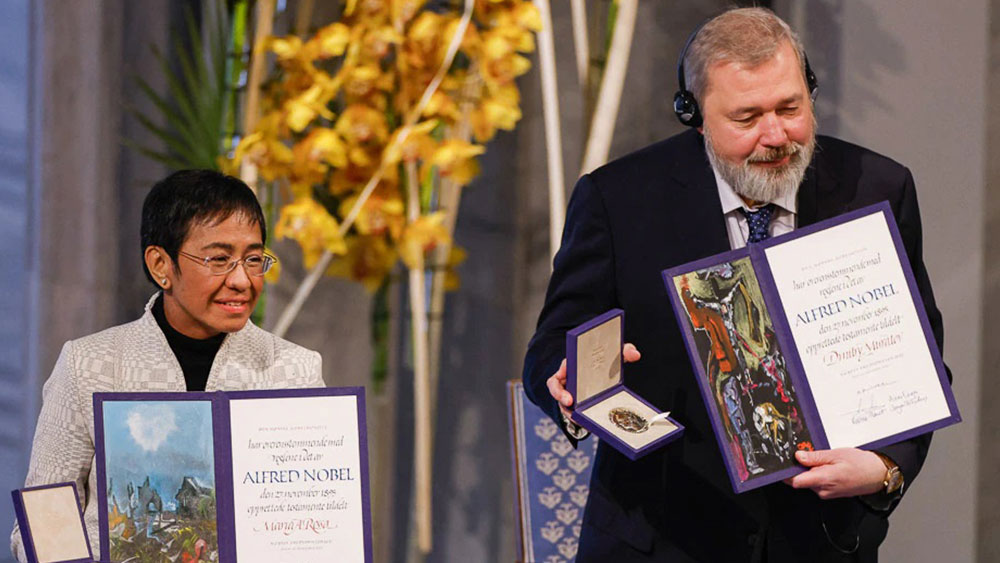 Rus gazeteci Nobel Ödülünü Ukraynalılar için sattı