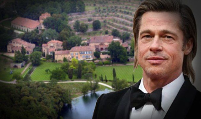 Brad Pitt Fransa'daki şatosunda aylarca define aramış