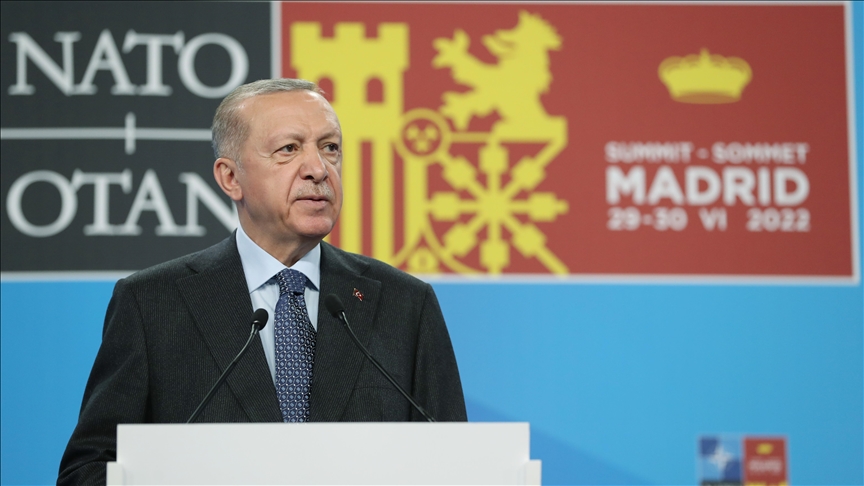 Erdoğan NATO zirvesi ardından konuştu