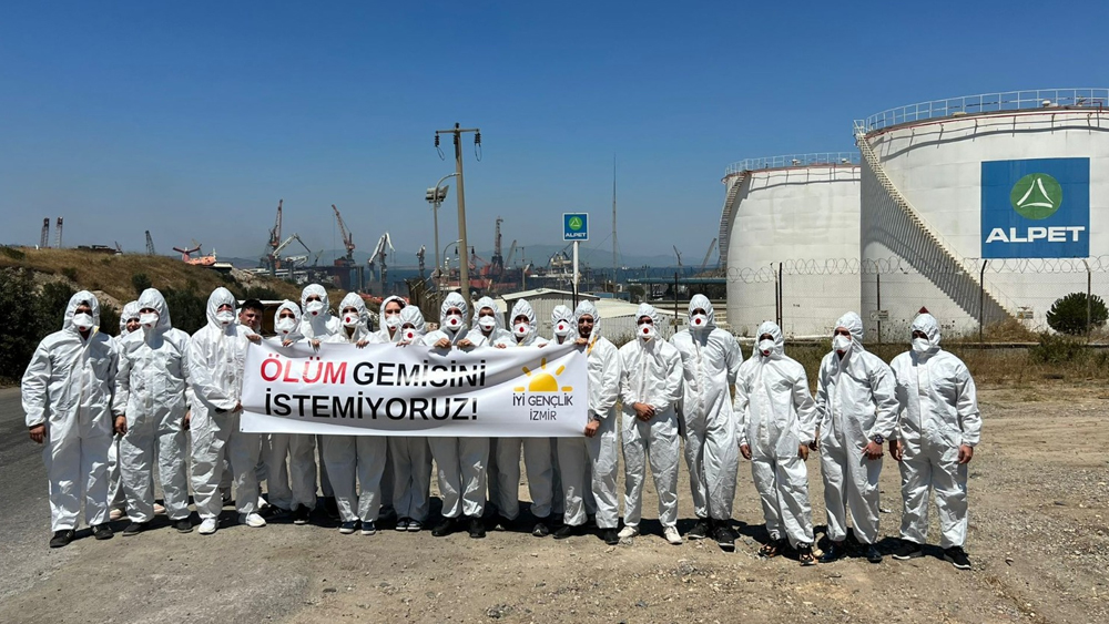 İYİ Partililerden 'Asbestli gemi' açıklaması