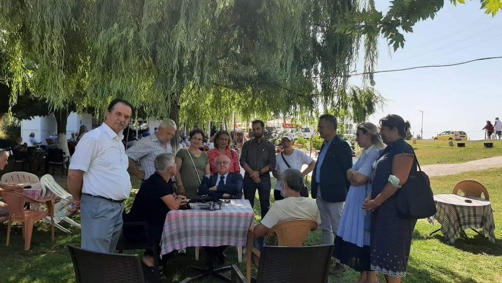 İYİ Partili Ahmet Erozan'dan Çınarcık ziyareti