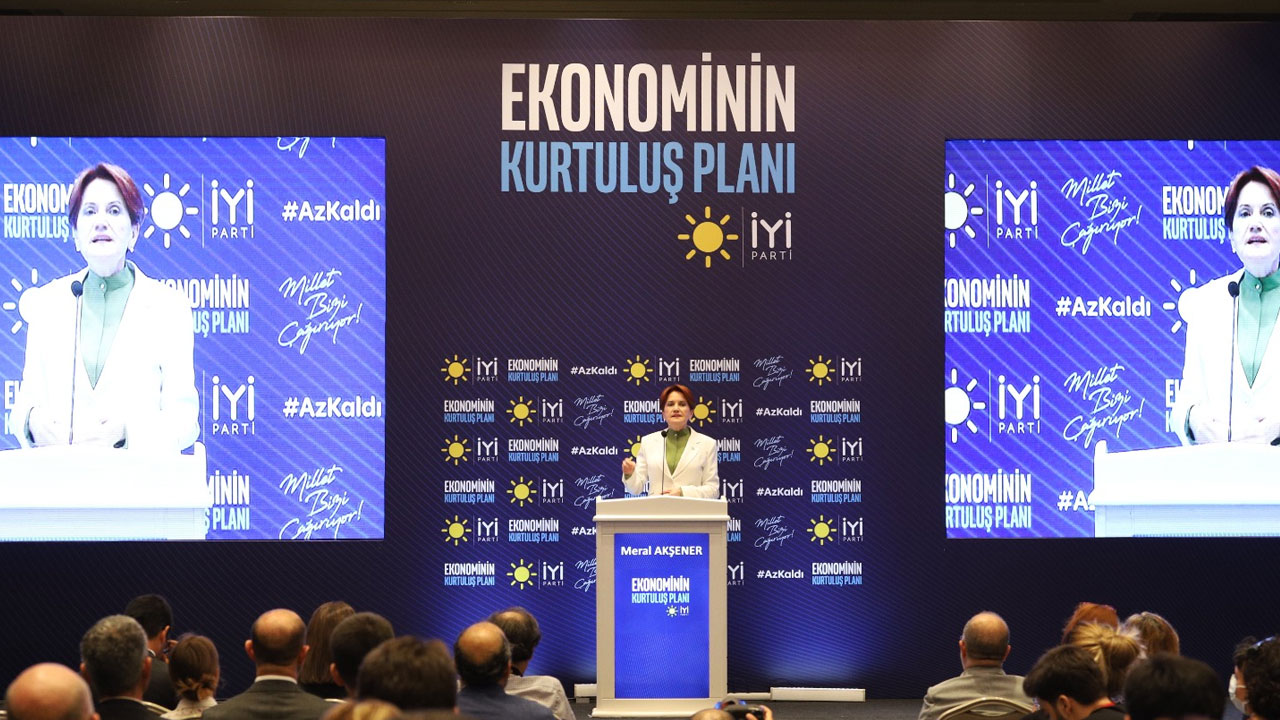 İYİ Parti lideri Akşener ekonomideki kurtuluş reçetesini açıkladı