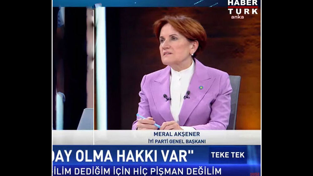 Meral Akşener: Sayın Kılıçdaroğlu'nun Cumhurbaşkanı adayı tarifi vardı, ben ona hep katıldım