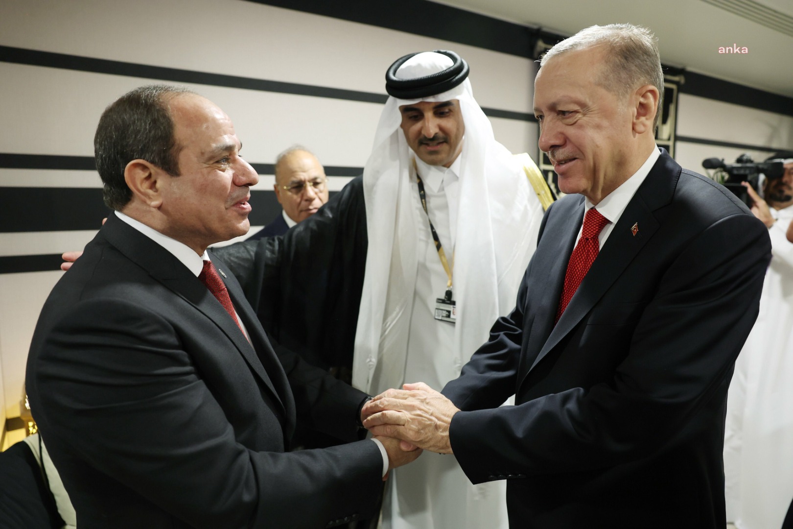 Rabia unutuldu: Erdoğan, Mısır Lideri Sisi ile görüştü