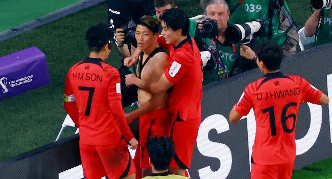 Güney Kore Portekiz'i son dakika golüyle yıktı