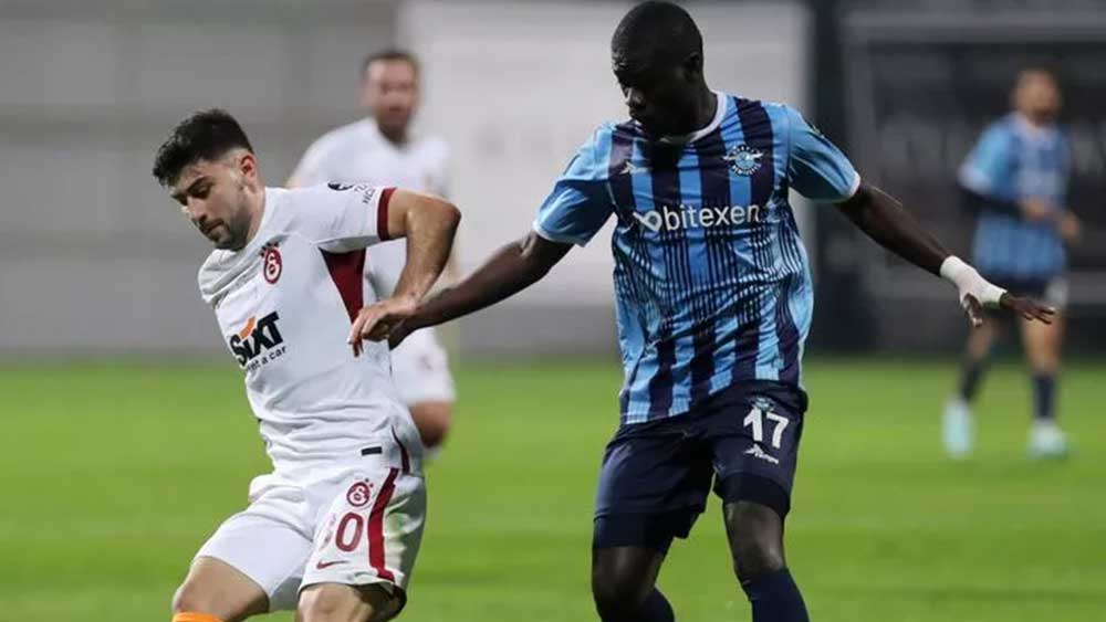 Galatasaray ve Adana Demirspor'dan 2-2'lik beraberlik!