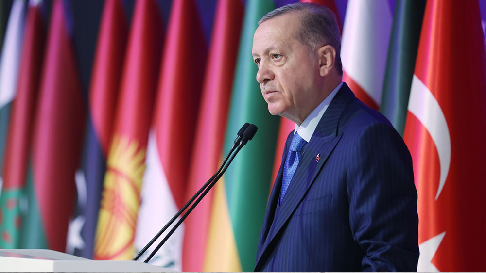 Erdoğan İslam Dünyası Konferansında konuştu