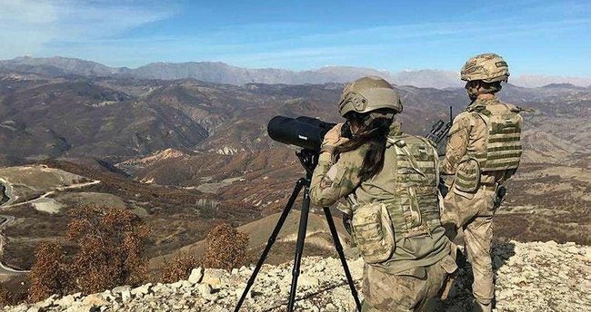 MSB: 12 PKK/YPG'li terörist etkisiz bırakıldı