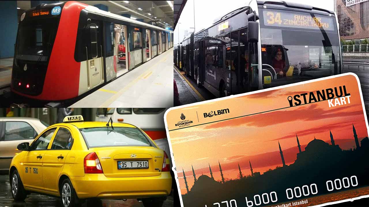 İstanbul'da toplu taşıma zamlandı! İşte yeni ücretler