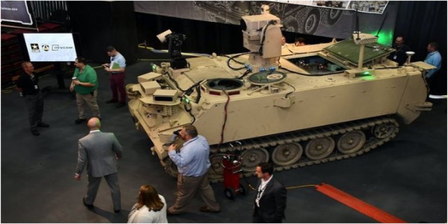 ABD ordusu zırhlı robotik araç testlerine başlıyor!