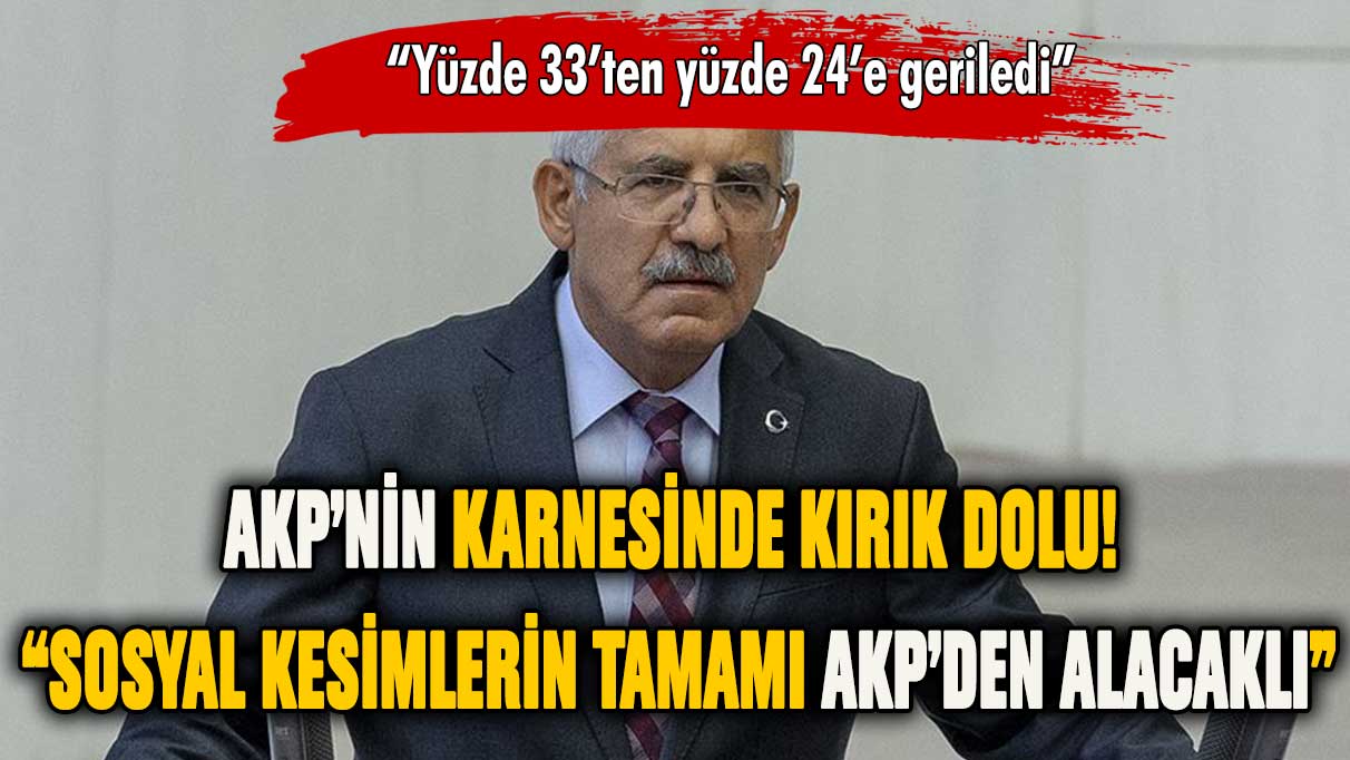 Fahrettin Yokuş: Sosyal kesimlerin tamamı AKP'den alacaklı!