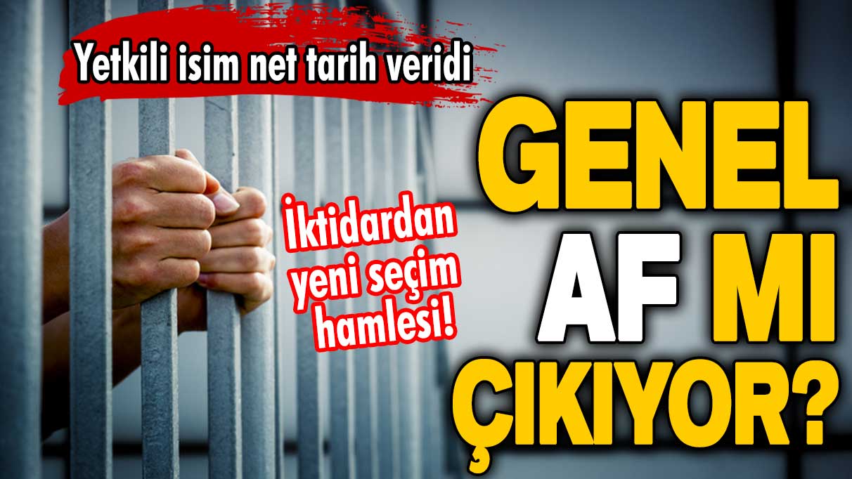 Genel af mı çıkıyor? İktidardan yeni seçim hamlesi! Yetkili isim net tarih veridi