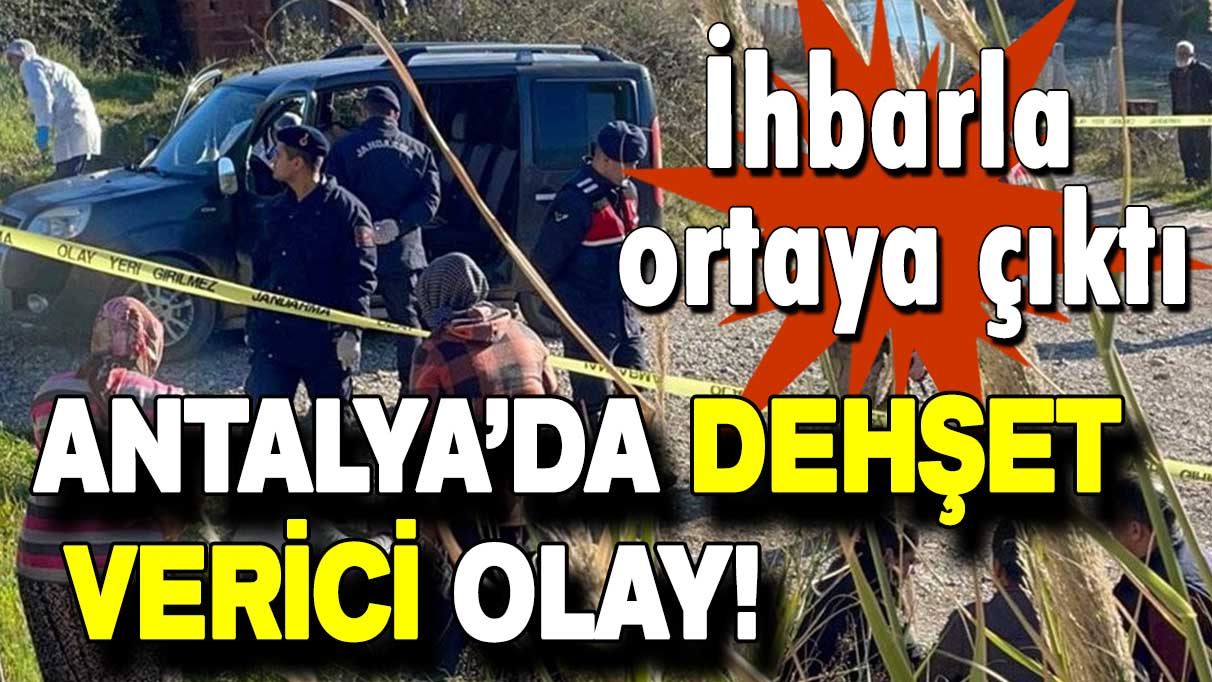 Antalya’da dehşet verici olay: 3 kişi hayatını kaybetti!