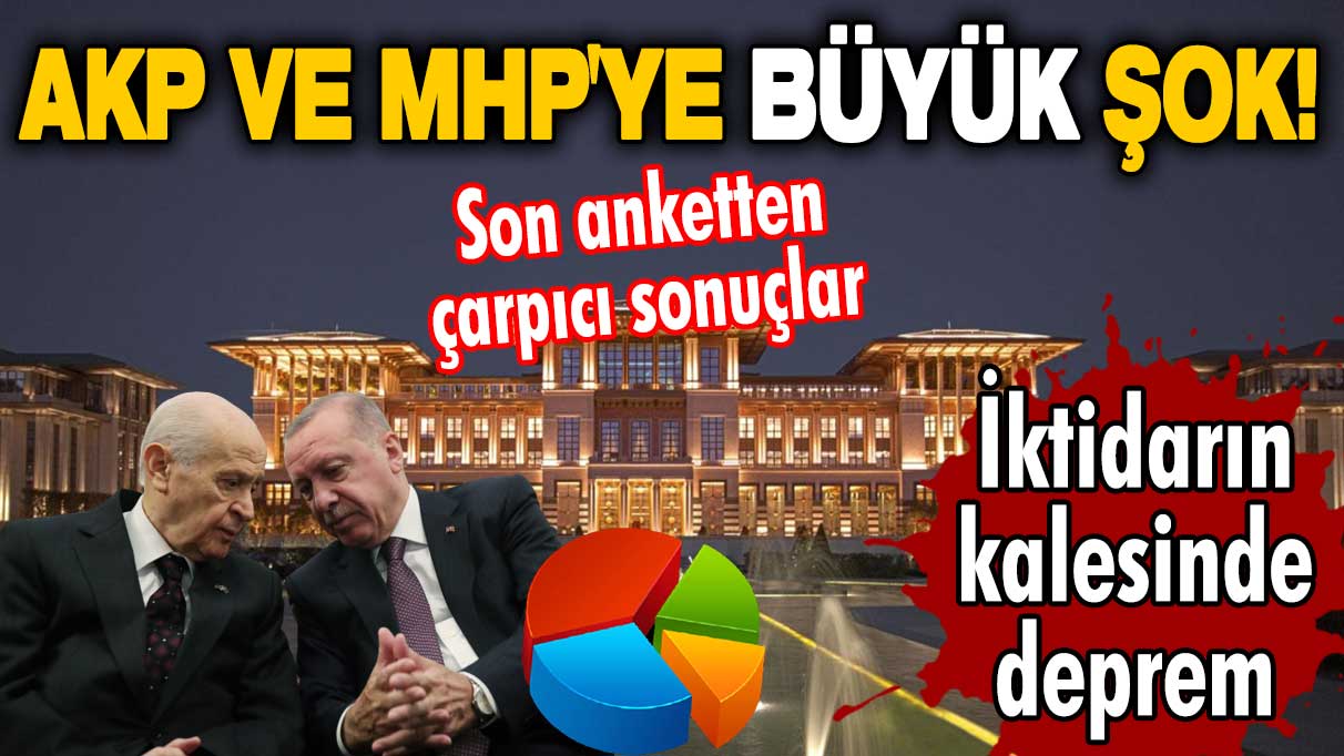 Son anketten çarpıcı sonuçlar: En çok oy aldığı şehirden AKP ve MHP'ye büyük şok! 