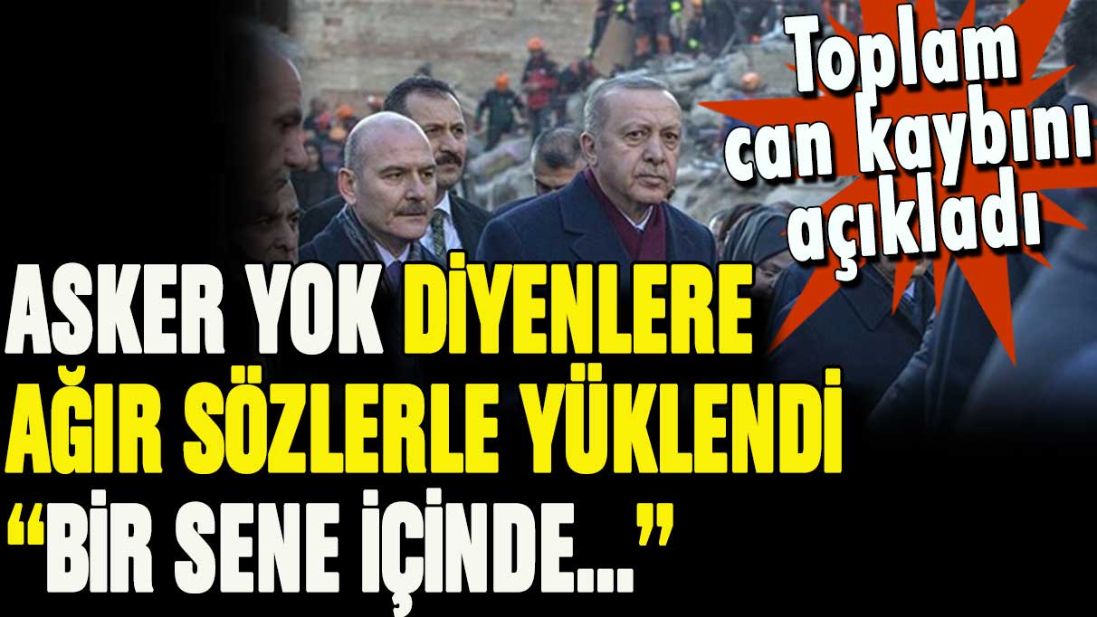 Erdoğan depremde toplam can kaybı sayısı açıklayıp bir de söz verdi: Bir sene içerisinde...