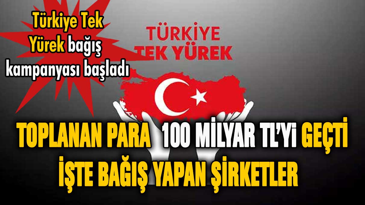 Türkiye Tek Yürek bağış kampanyasında ne kadar para toplandı?