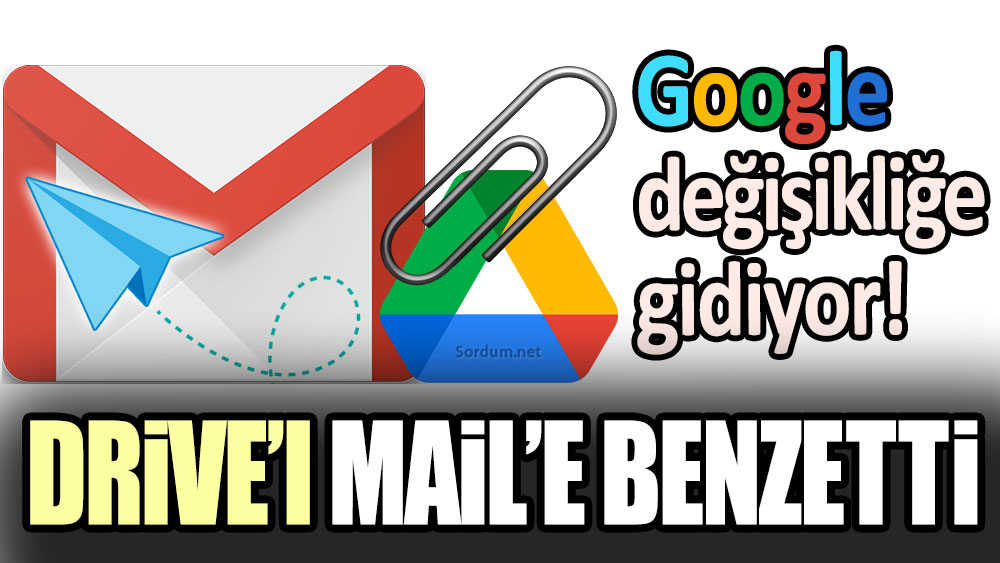 Google değişikliğe gidiyor: Drive'ın Gmail'e benzemesi dikkatleri çekti!