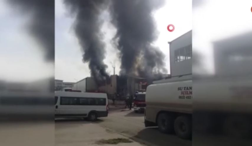 Ankara’da fabrika yangını: Ölü ve yaralılar var!