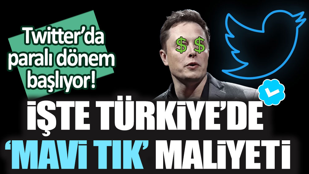 Twitter Blue artık Türkiye'de: İşte Türkiye'de mavi tık maliyeti!