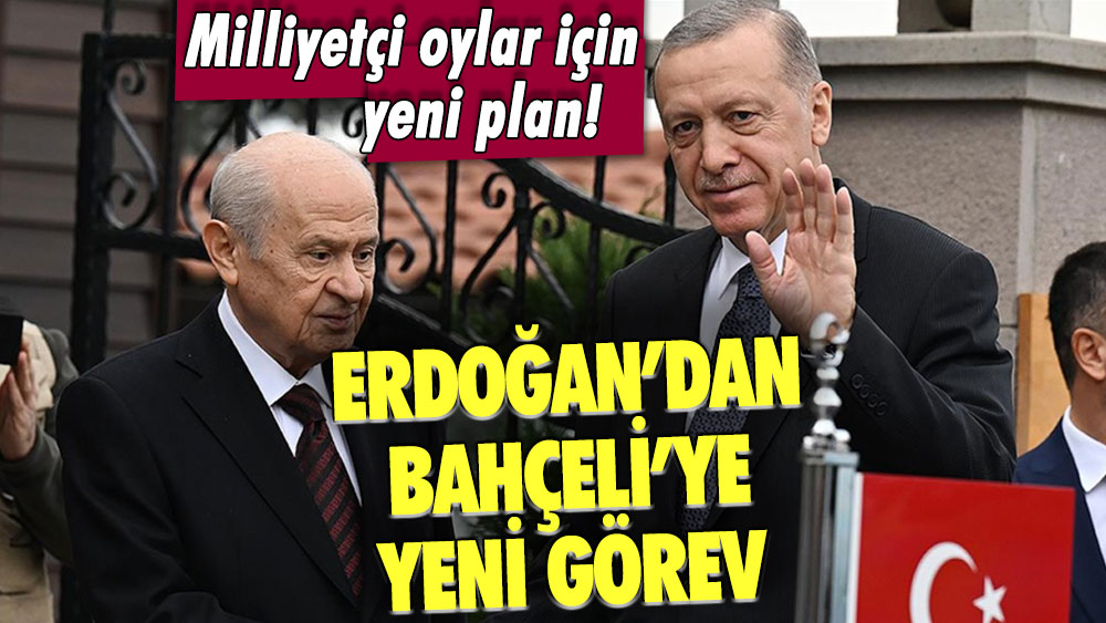 Erdoğan'dan Bahçeli'ye yeni görev! Milliyetçi oylar için yeni plan ortaya çıktı